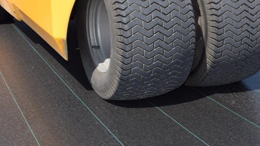 Covering material, ground cover, agrojutex